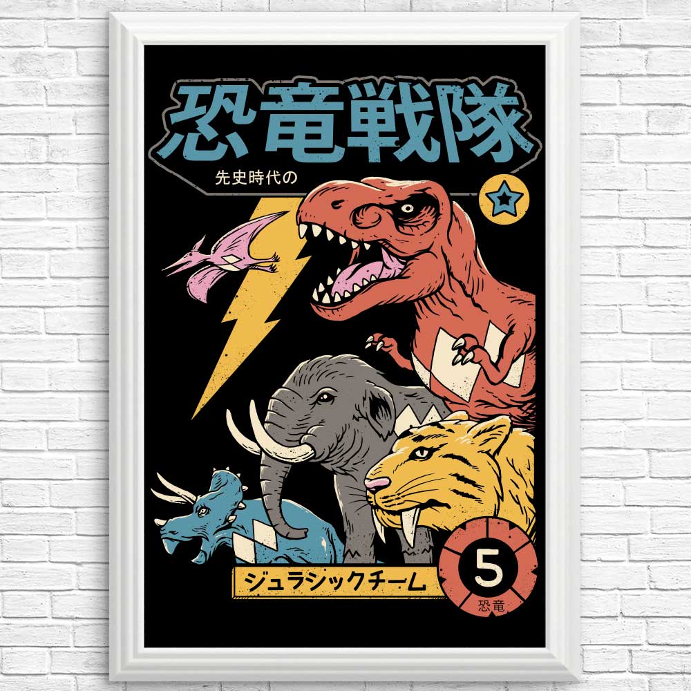High - Quality Dino Sentai Posters and Prints from XENOS