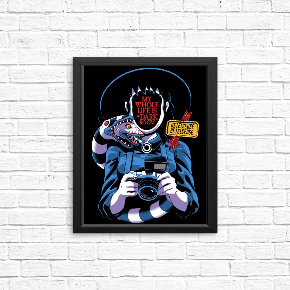 High - quality 'Life is a Dark Room' Posters & Prints by Jorge Tirado