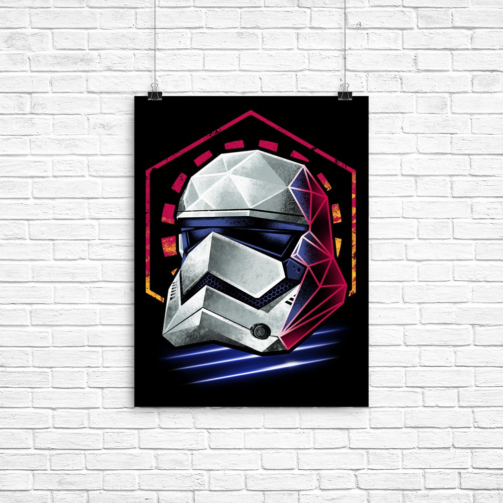 Cool Rad Trooper Art Poster for Decor