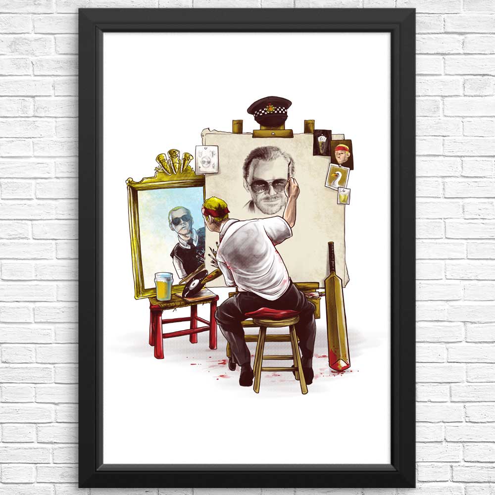 Triple Cornetto Portrait Art Posters and Prints for Wall Decor