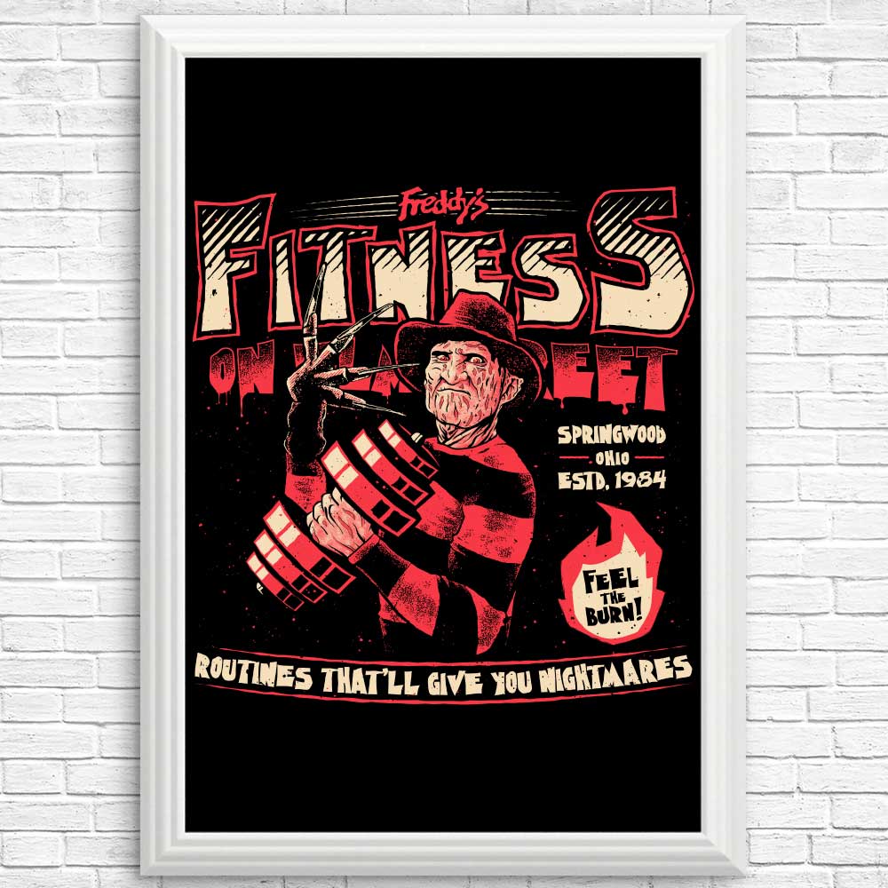 Teesgeex's Freddy's Fitness Inspiring Posters & Prints