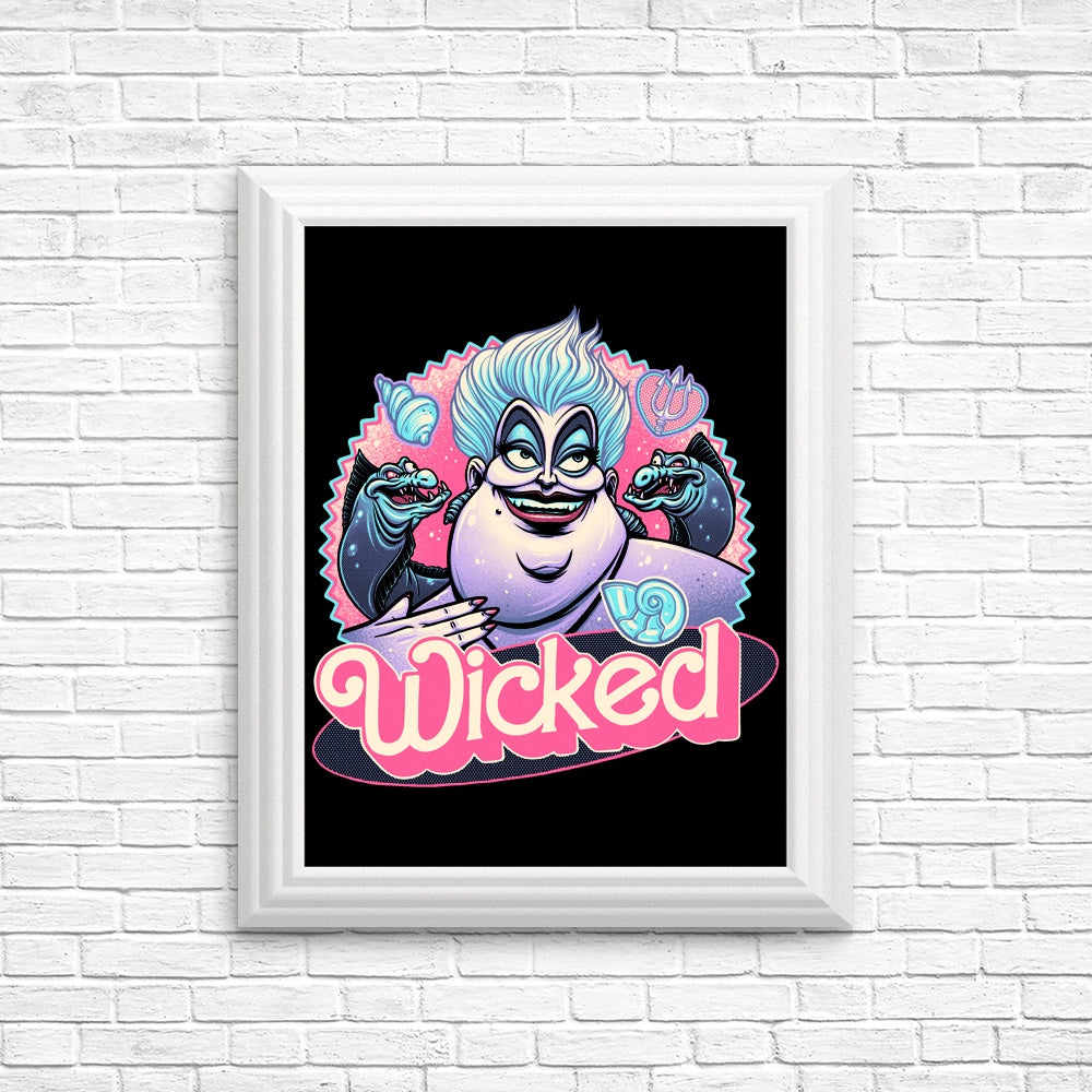 Enchanting Wicked Sea Witch Posters and Prints