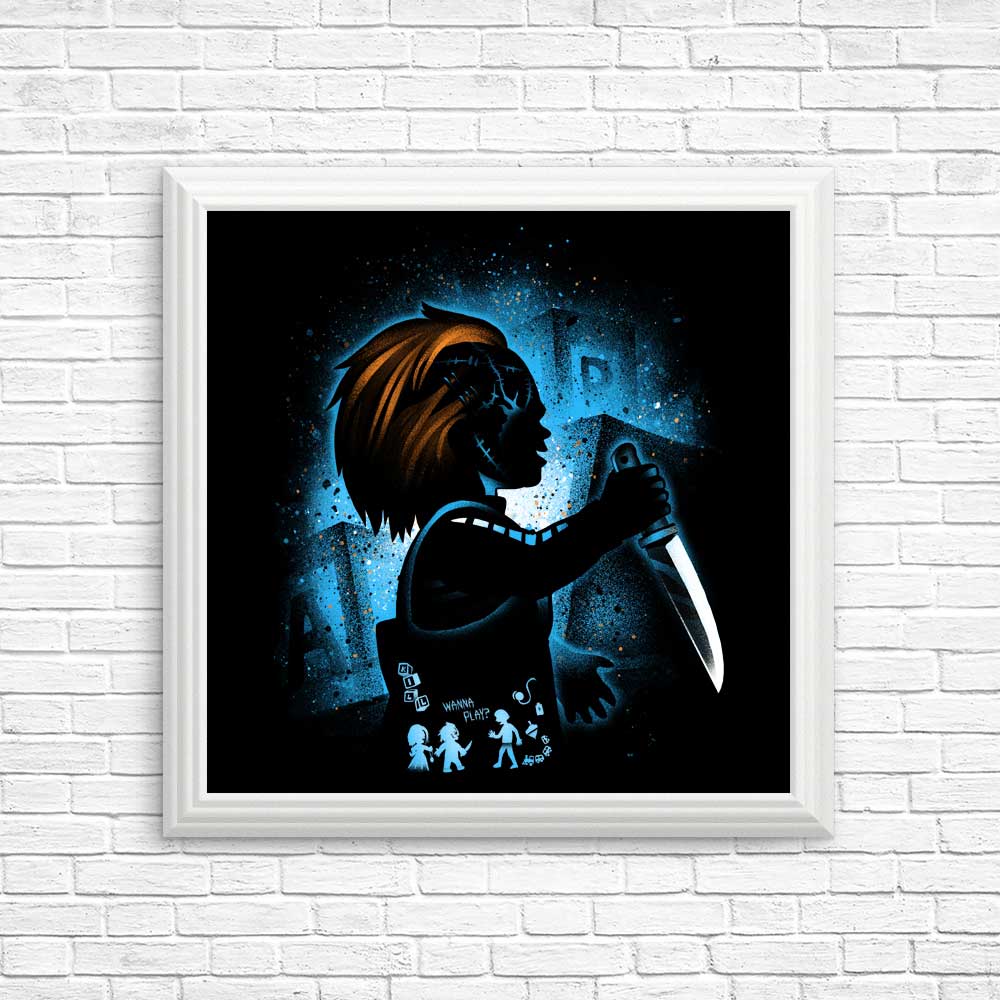 Scary Doll Wall Posters and Art Prints