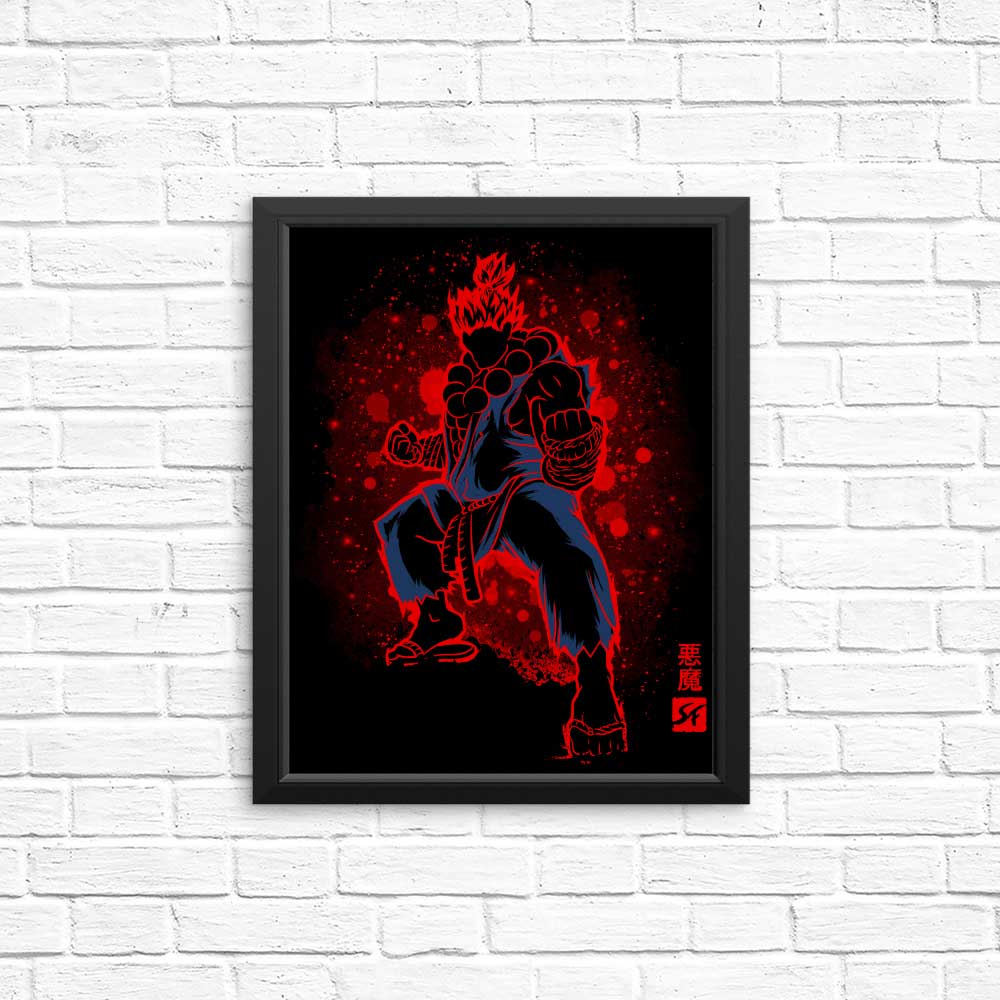 High - quality 'The Raging Demon' Posters and Prints by Soulkr
