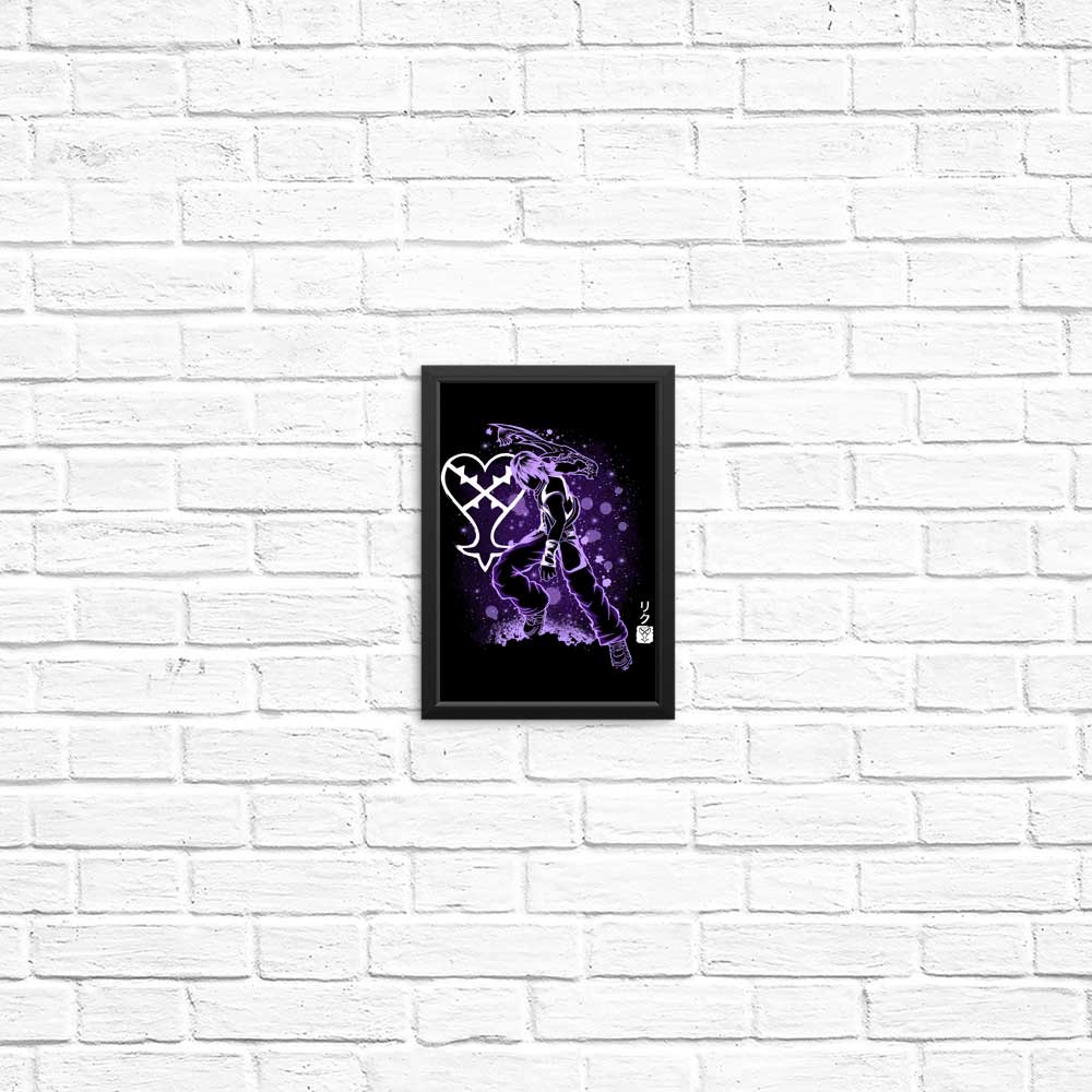 High - quality Posters & Prints of The Keyblade Wielder