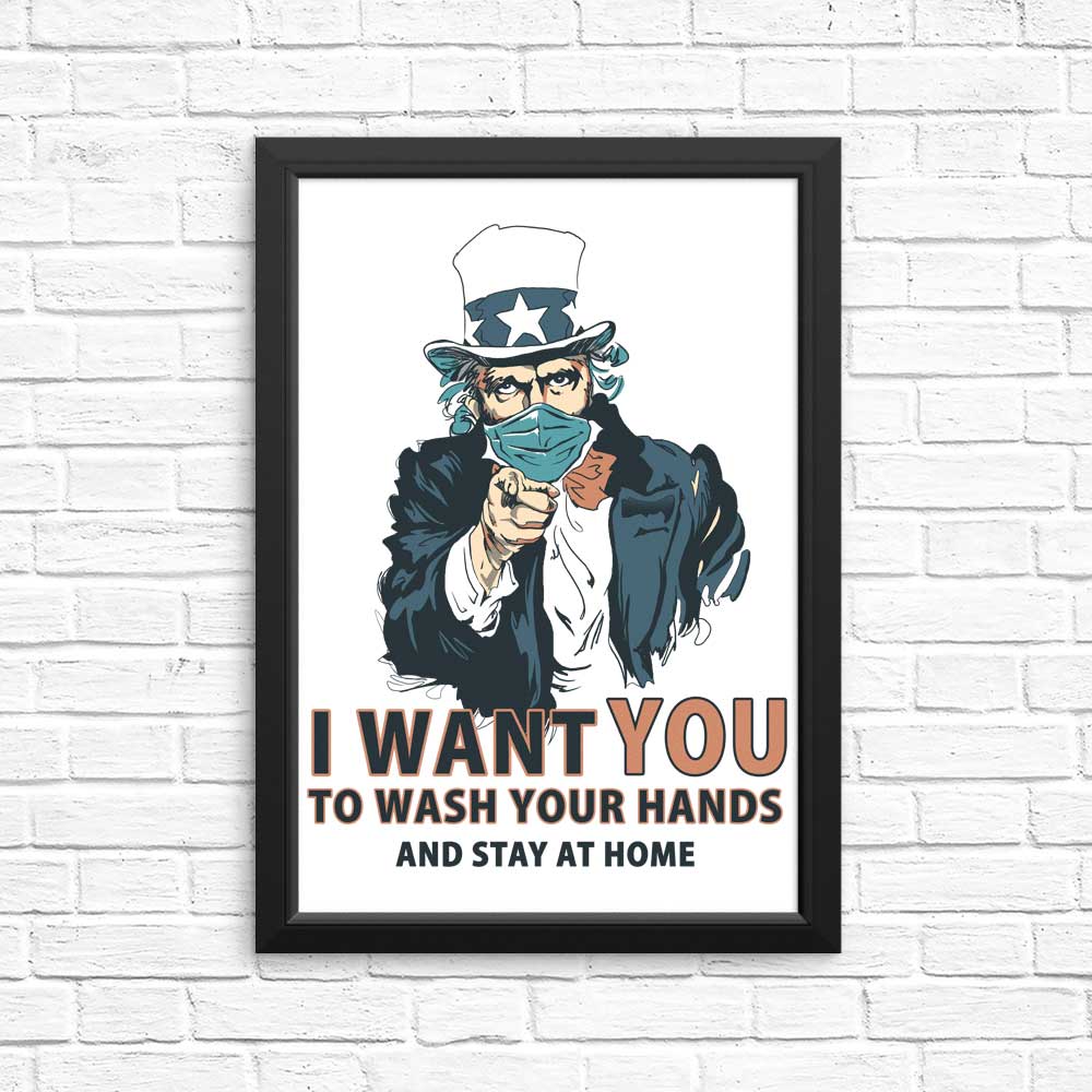 High - Quality 'Wash Your Hands' Posters and Prints by XENOS