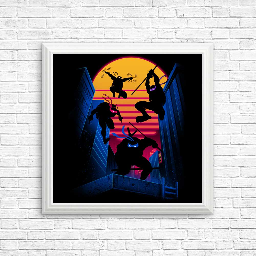 Awesome Rad Turtles Posters and Prints for Your Decor
