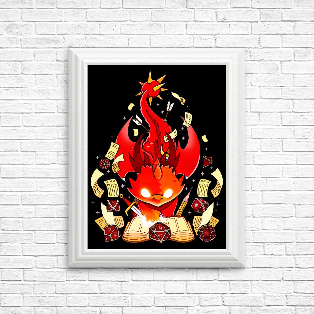 High - Quality Dragon Dice Set Posters and Prints