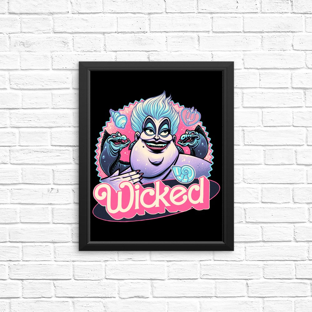 Enchanting Wicked Sea Witch Posters and Prints