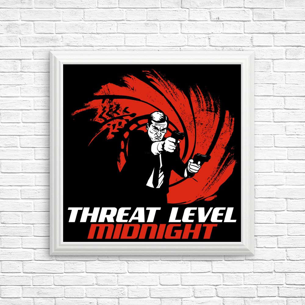 Double O Threat - High - Quality Posters and Prints by CoD Designs