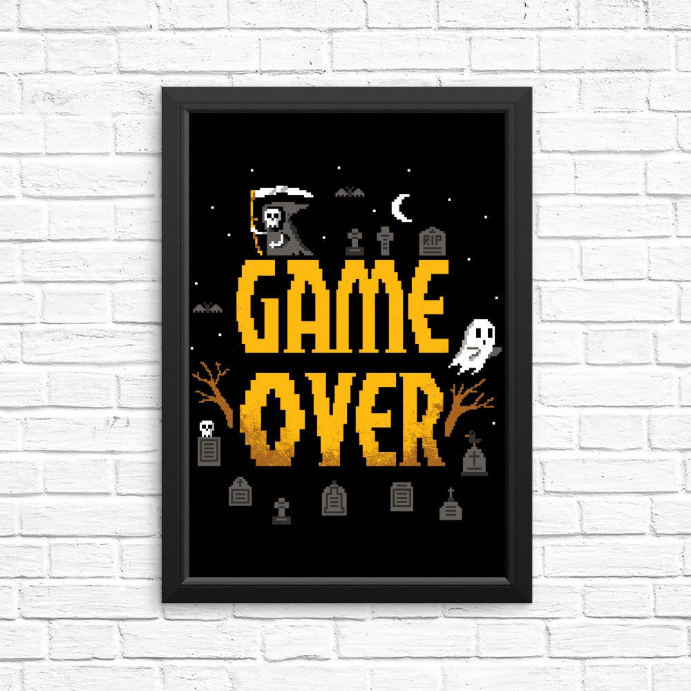 Game Over - Wall Posters and Art Prints
