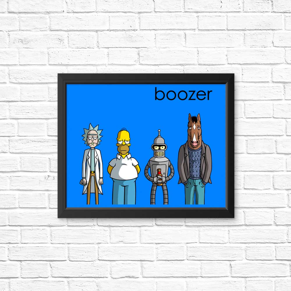 High - Quality Boozer Posters and Prints by GoodIdeaRyan