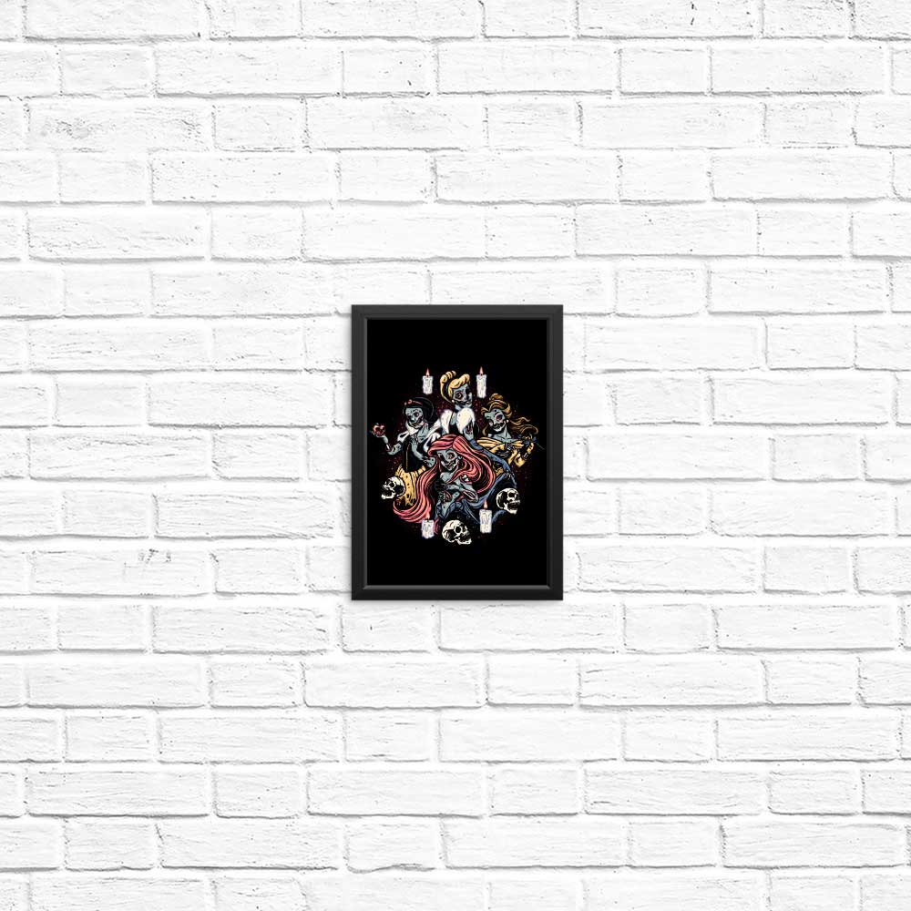 High - Quality Undead Princesses Posters and Prints by Momma Gorilla