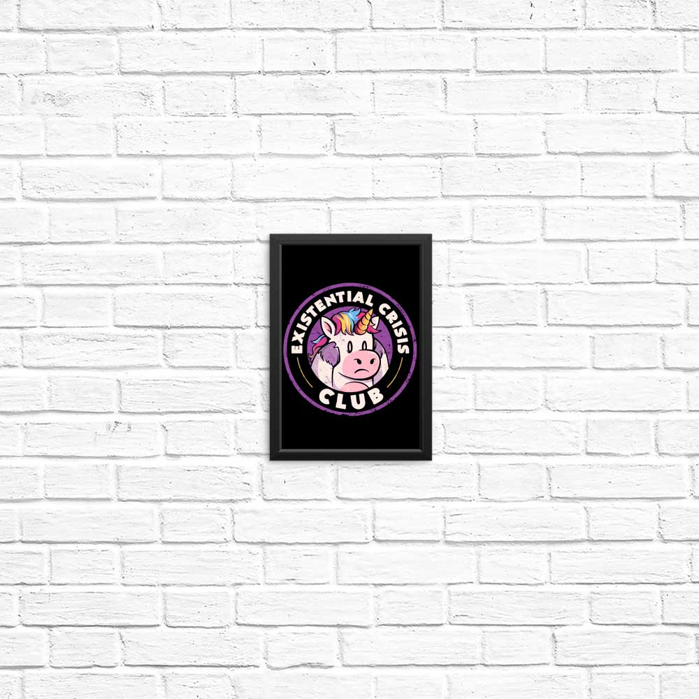 Existential Crisis Club - Art Posters and Prints for Wall Decor