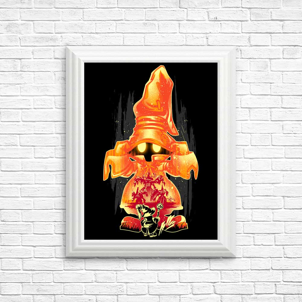 Black Wizard Themed Art Posters and Prints