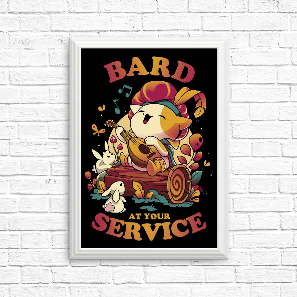 High - quality 'Bard at Your Service' Posters & Prints