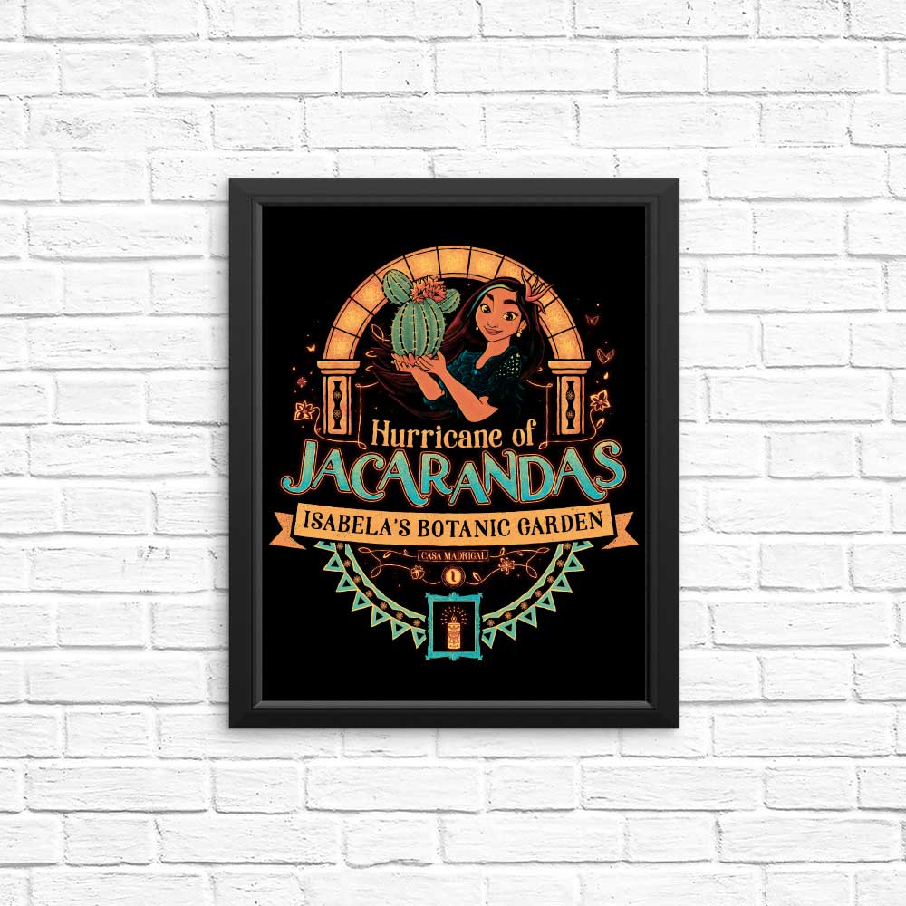Stunning Jacarandas Hurricane Posters and Prints