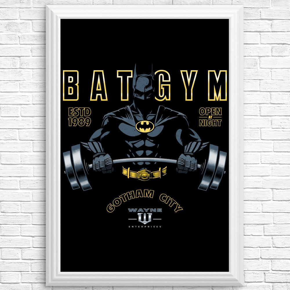 Teesgeex Bat Gym 89 High - Quality Posters & Prints