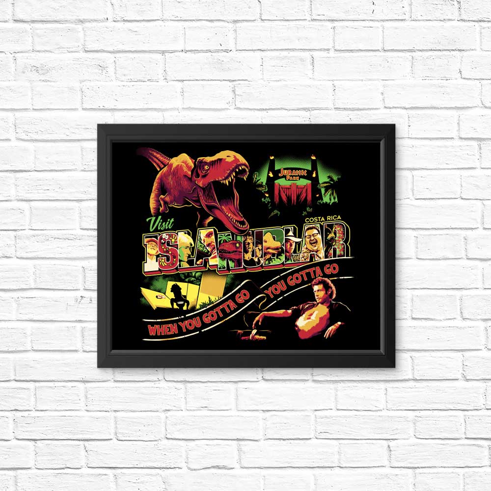 Stunning Posters & Prints of Isla Nublar Visit