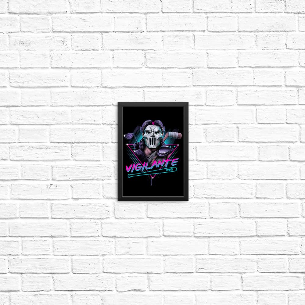 High - quality Rad Vigilante Posters and Prints by XENOS