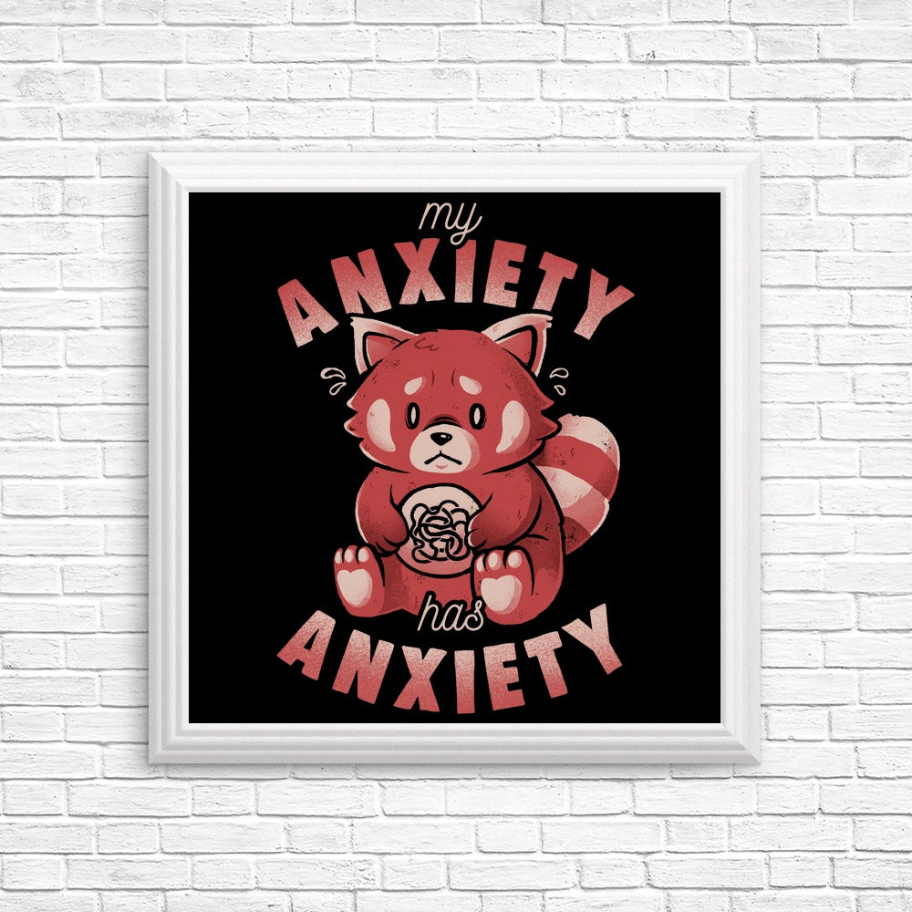 Edu.ely's Unique 'My Anxiety has Anxiety' Posters and Prints