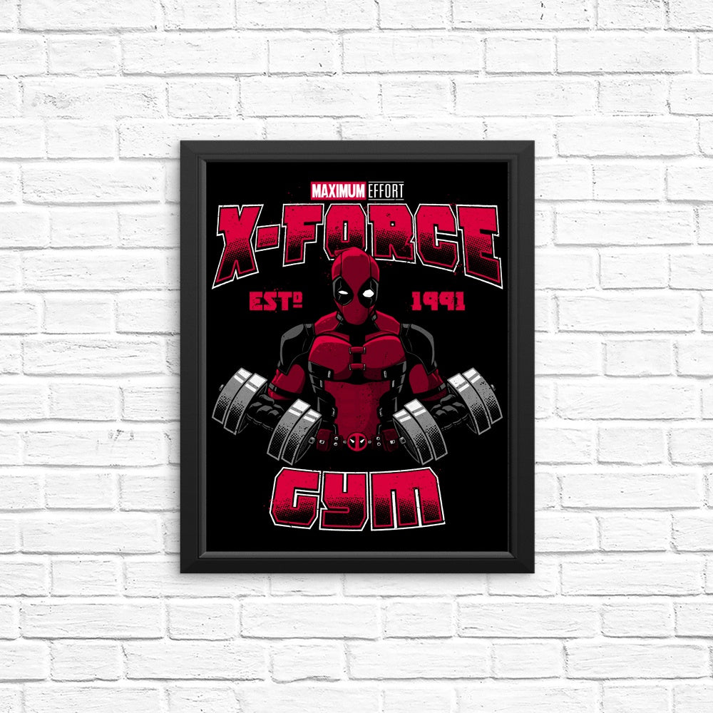 High - Quality Gym Posters and Prints from X - Force Gym Collection