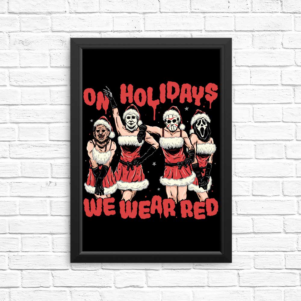 Eye - catching Red - themed Posters & Prints from Momma Gorilla