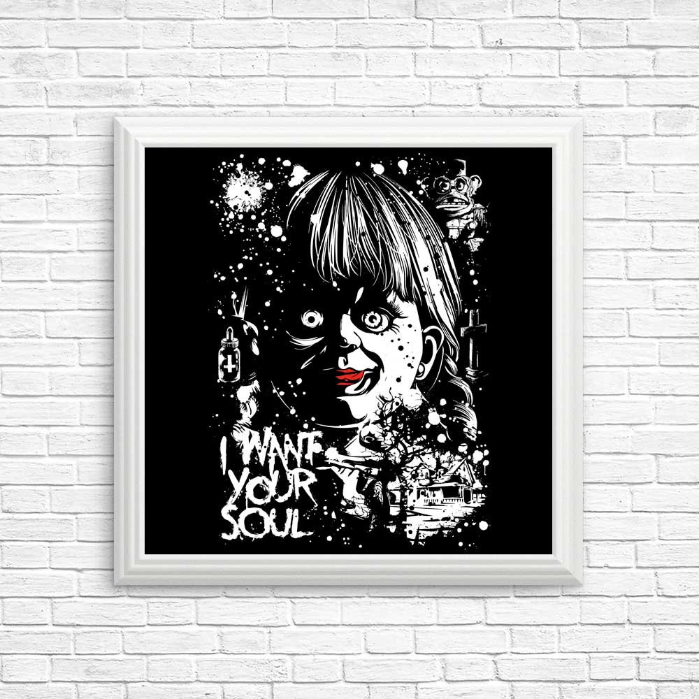 Captivating 'I Want Your Soul' Posters and Prints by Arinesart