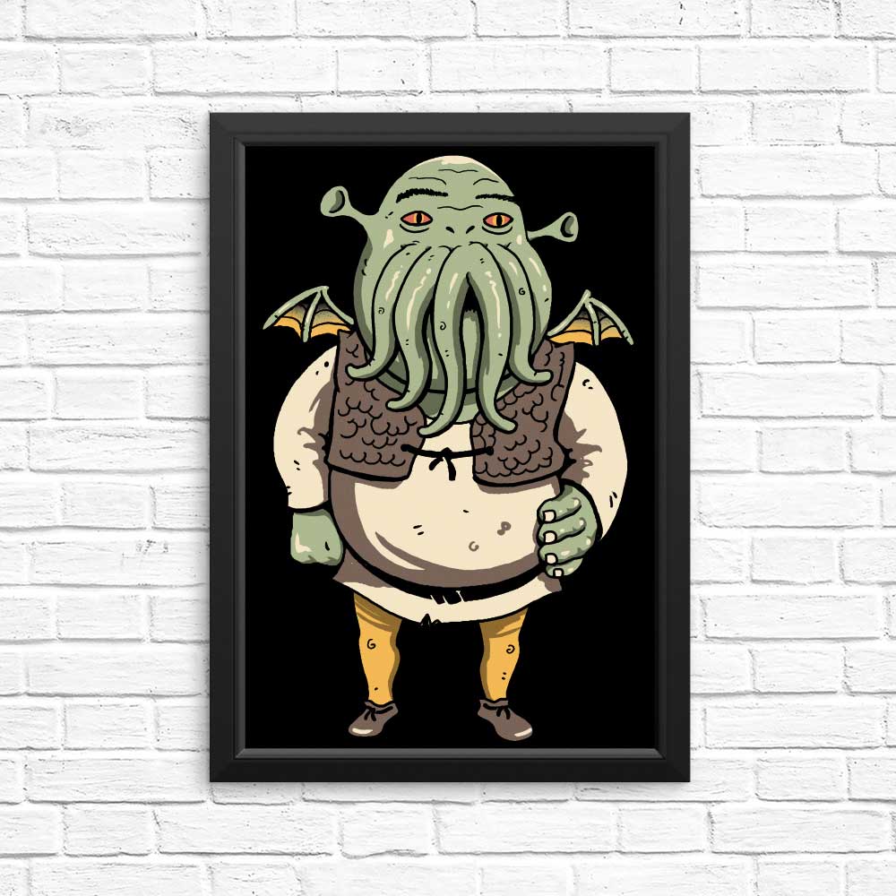 Ogre Cthulhu Wall Decor - High - Quality Posters and Prints