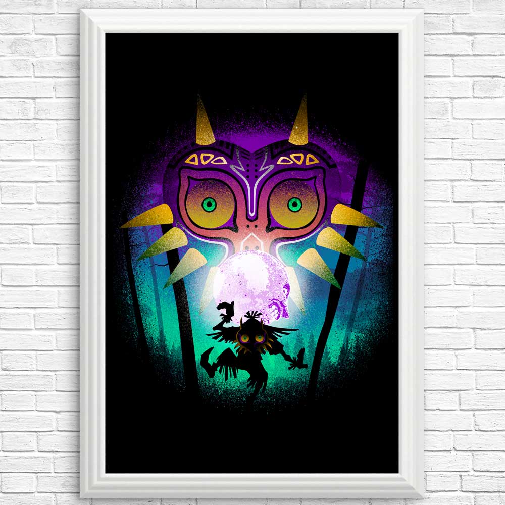 The Moon and the Mask Art - Various Posters and Prints for Home Decor and Apparel
