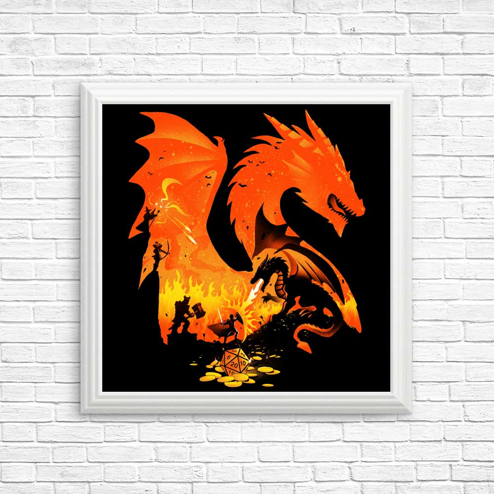 Alemaglia's Enchanting Fantasy Flames Posters and Prints