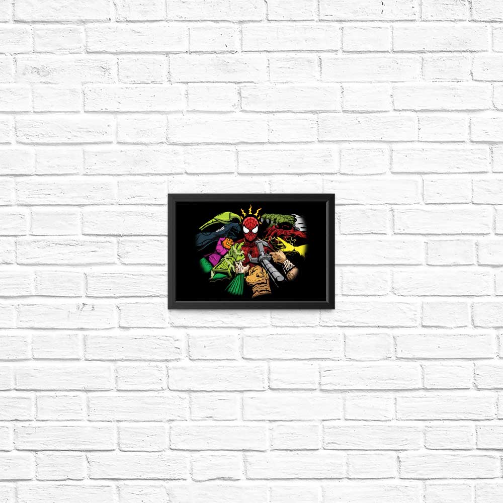 High - Quality Spider Yaga Posters and Prints by Aaron Morales Designs