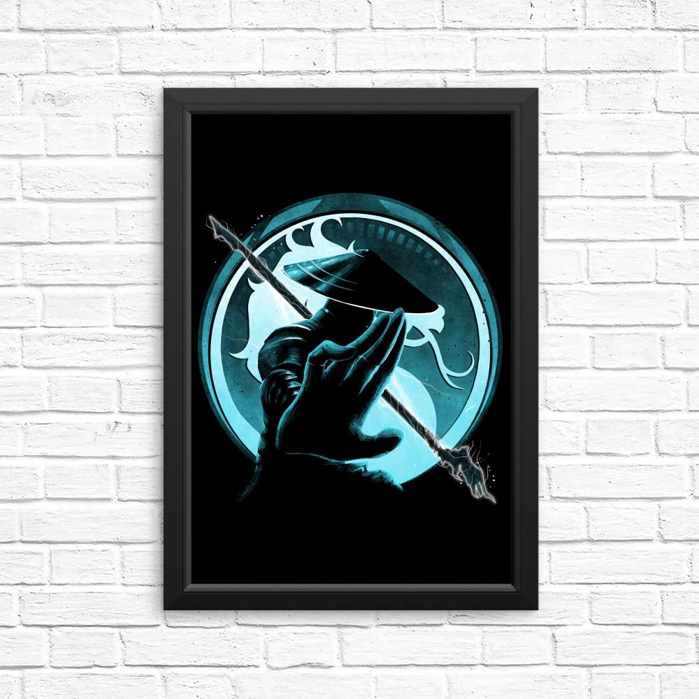 Magnificent Thunder God Wall Art - Posters and Prints