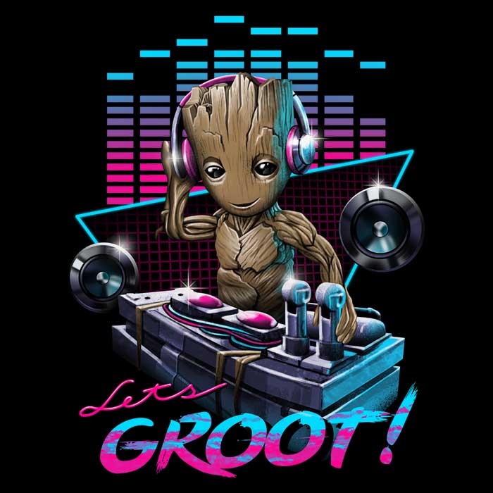 High - Quality DJ Groot Posters & Prints by XENOS