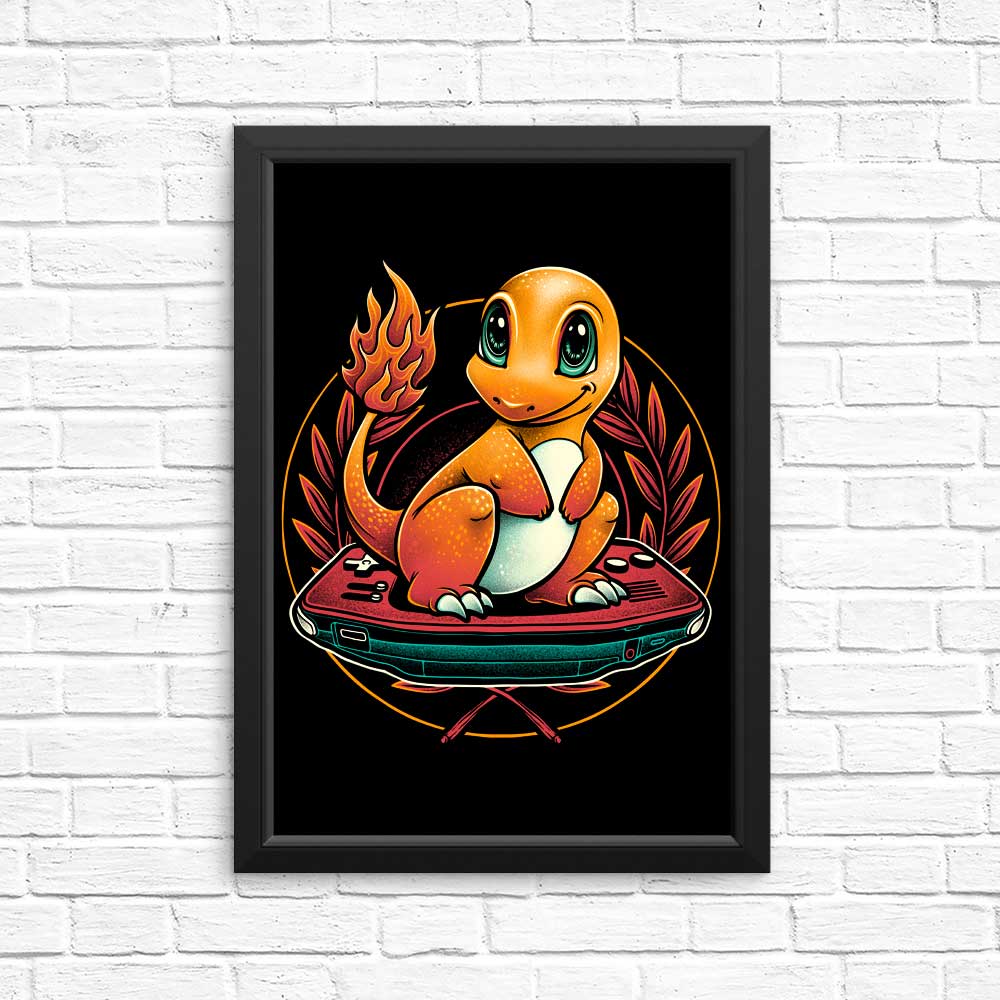 Eye - Catching Blazed Posters and Prints by Glitchygorilla