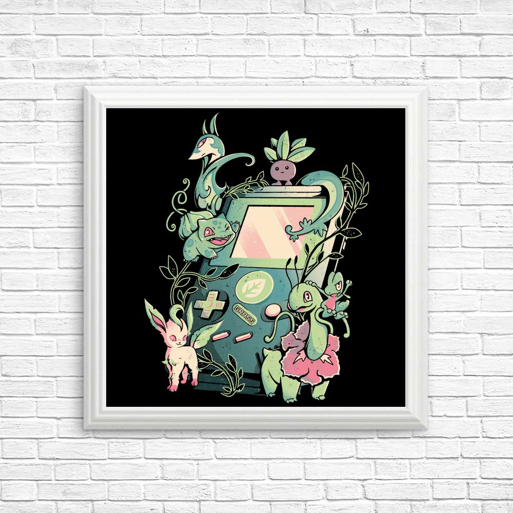 Grass Game Themed Wall Posters and Art Prints