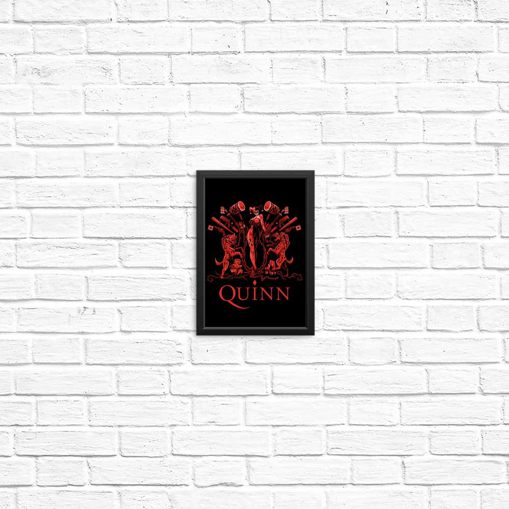 Stunning Diamond Queen Posters and Prints by Prime Premne Design