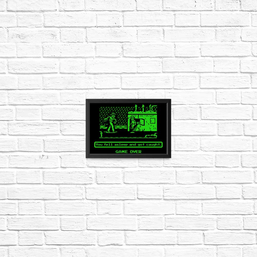 You Fell Asleep - High - Quality Wall Posters and Art Prints