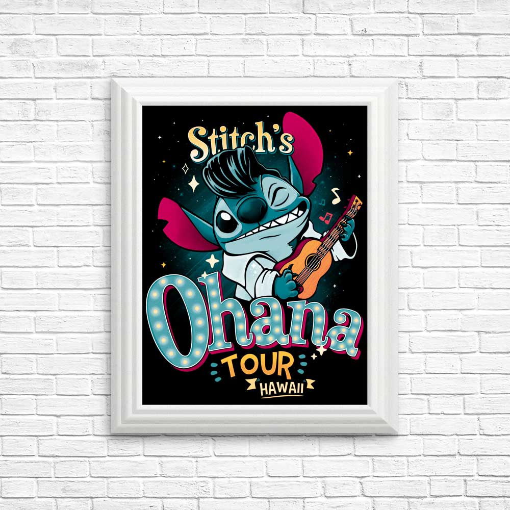 Ohana Tour Artistic Posters and Prints for Decor