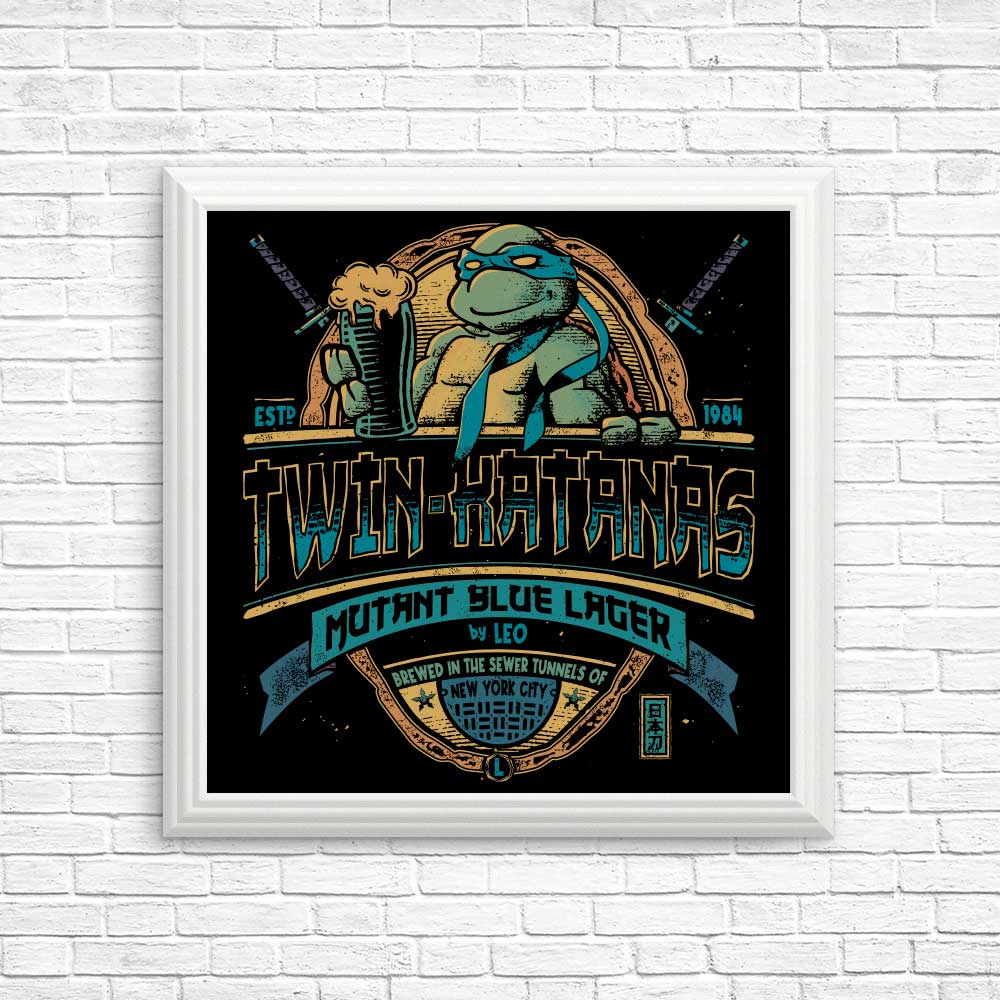 Teesgeex Twin Katanas - High - quality Posters & Prints