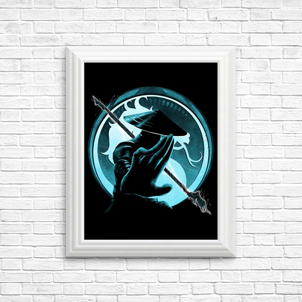 Magnificent Thunder God Wall Art - Posters and Prints