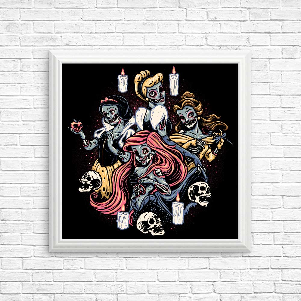High - Quality Undead Princesses Posters and Prints by Momma Gorilla