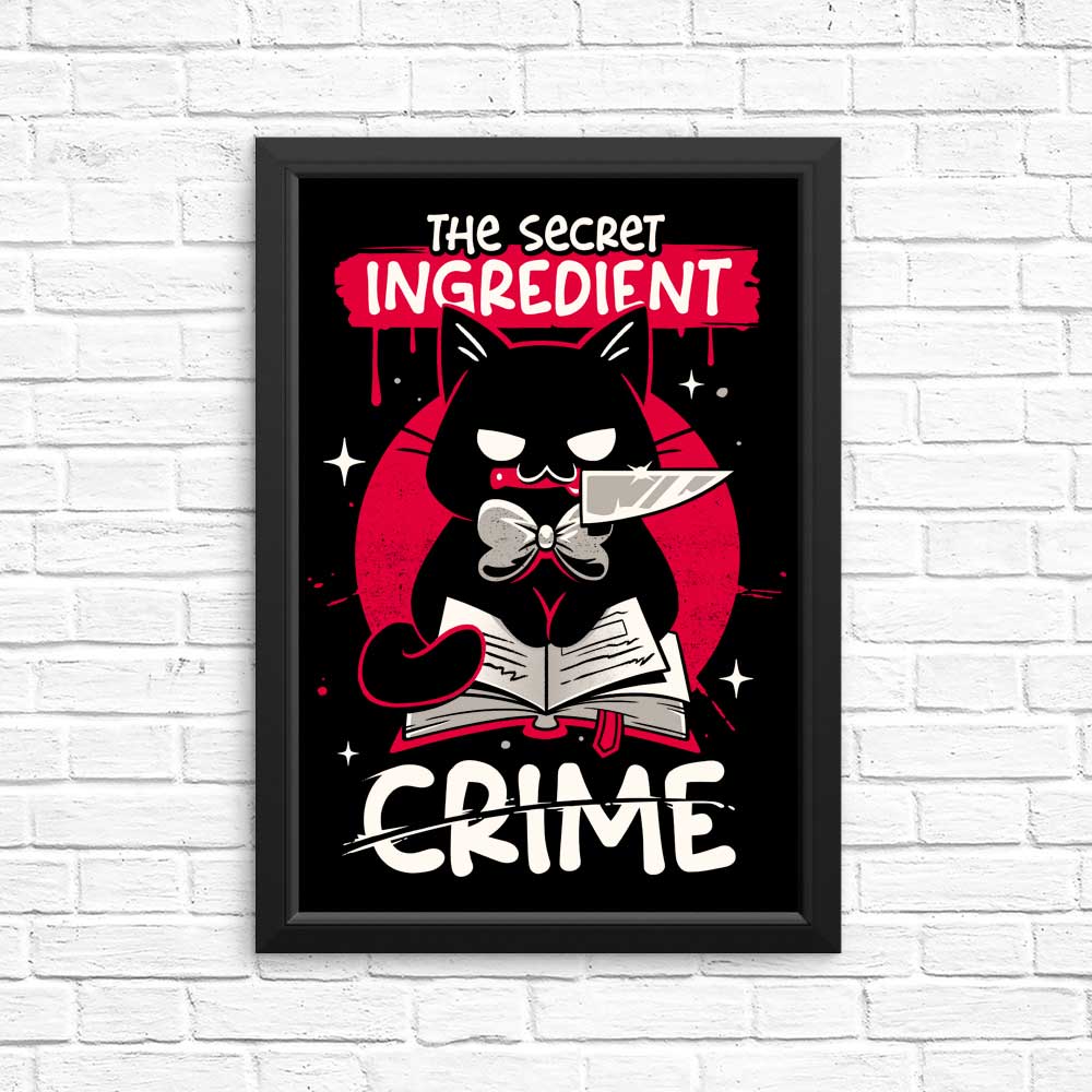 Killer Secret Ingredient - High - Quality Posters and Prints by Snouleaf