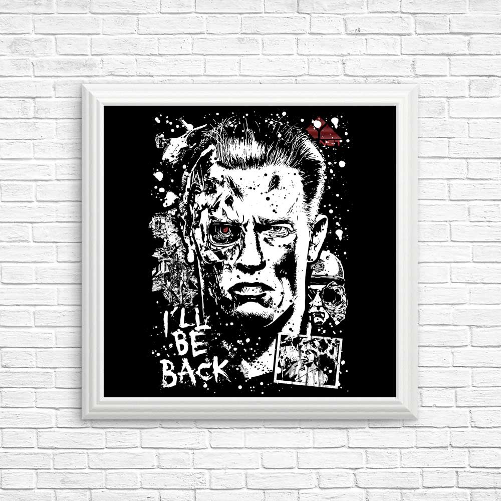 High - Quality 'I'll Be Back' Posters & Prints from Arinesart