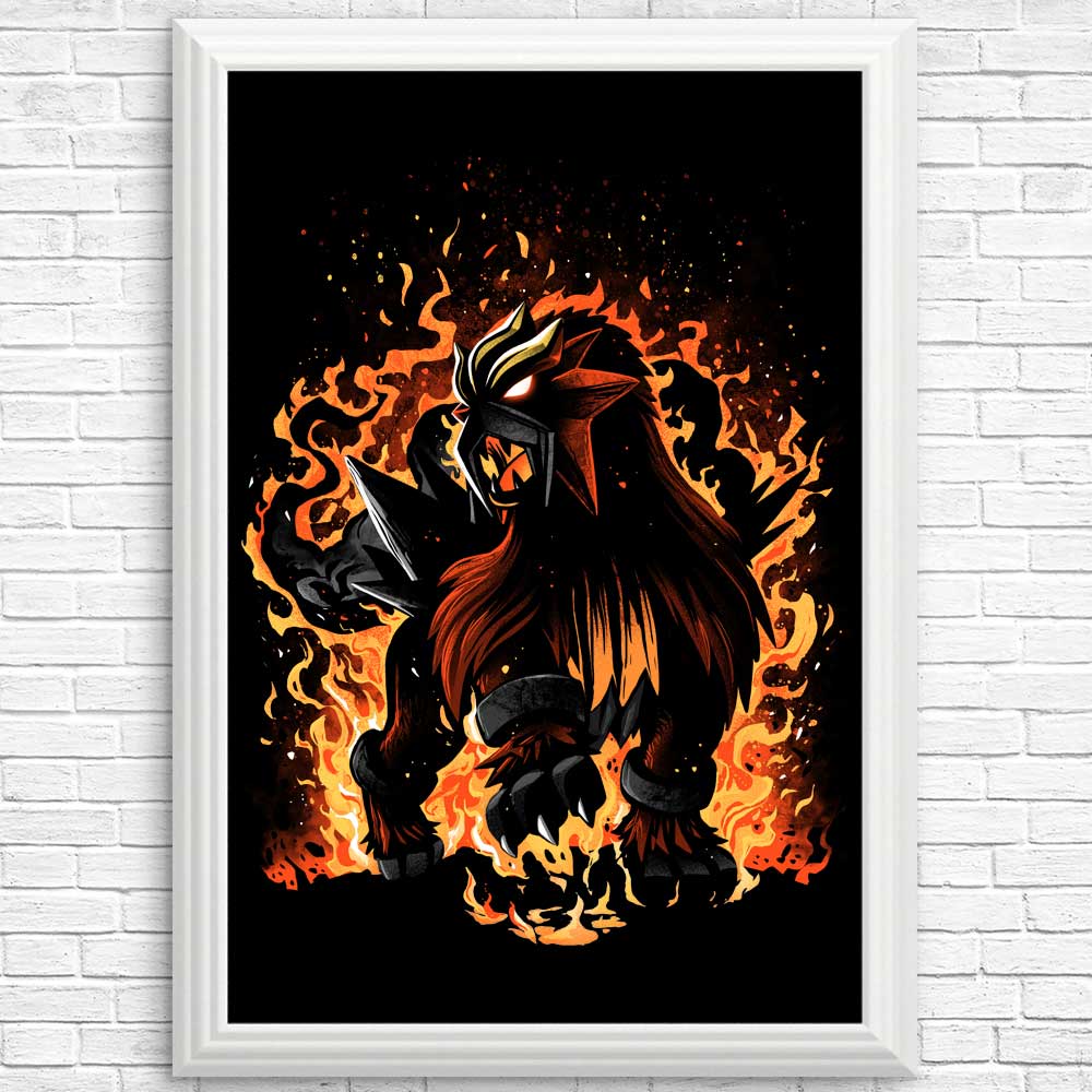 Stunning Posters and Prints of The Beast of Roaring Flames
