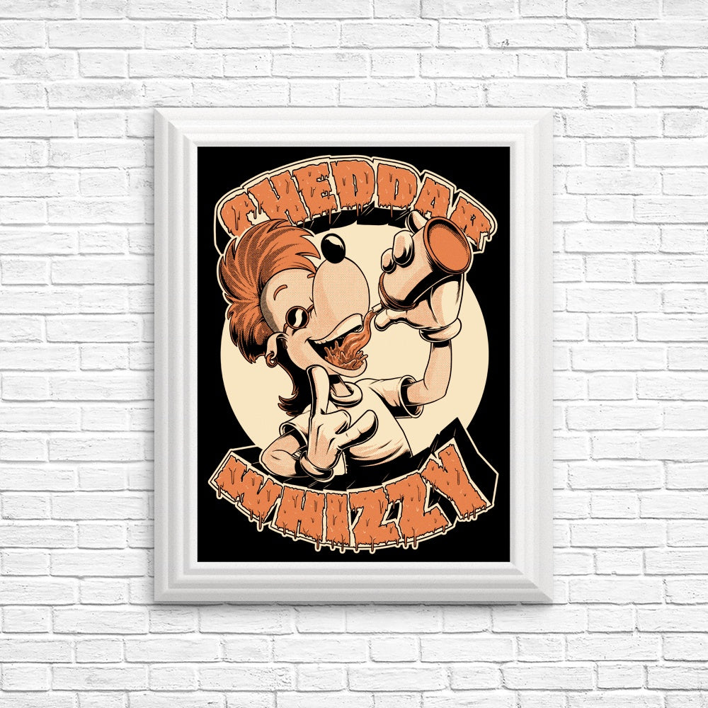 Cheddar Whizzy Art Posters and Prints
