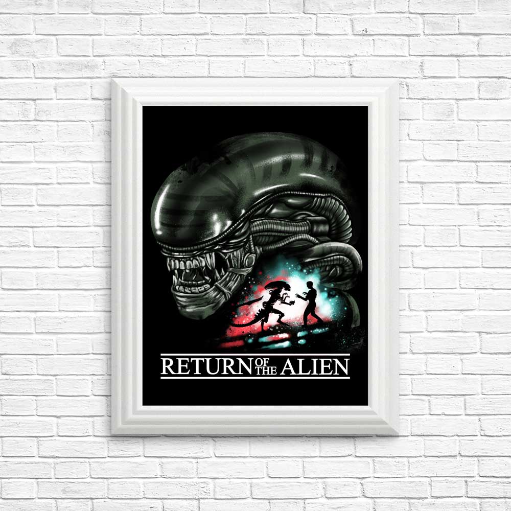 Alien's Return - High - Quality Posters and Prints