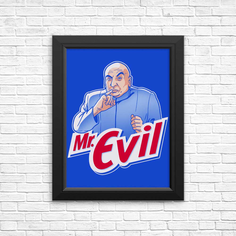 High - Quality 'Mr. Evil' Posters and Prints from Getsousa!