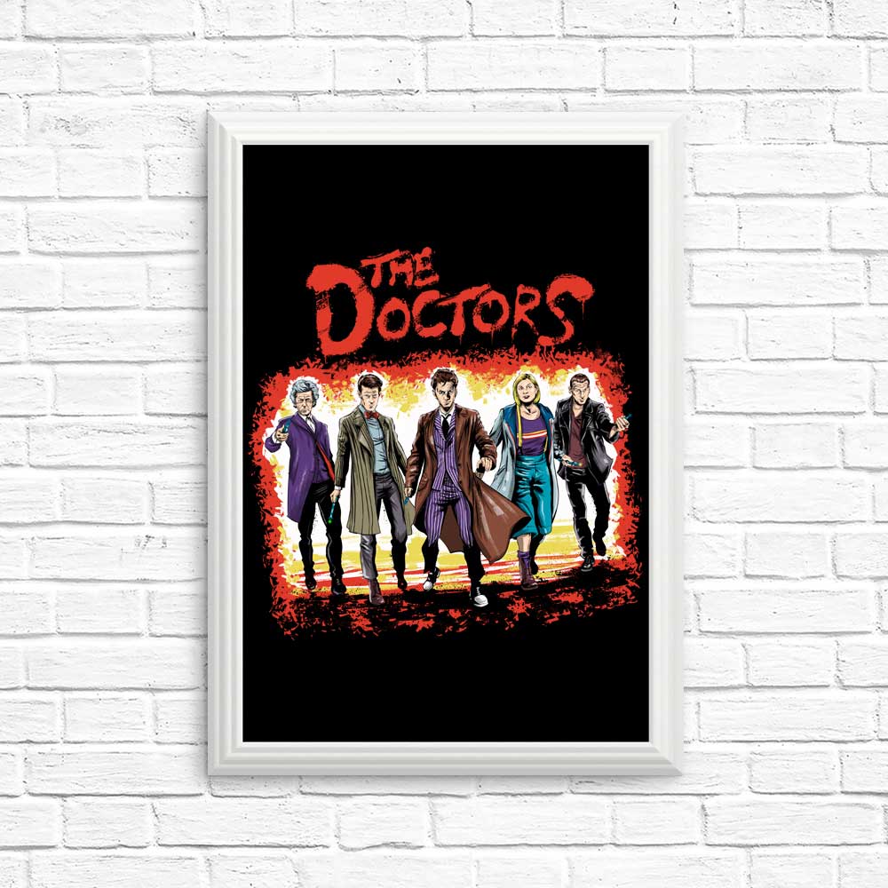 Authentic Doctor-themed Posters and Prints by Zascanauta