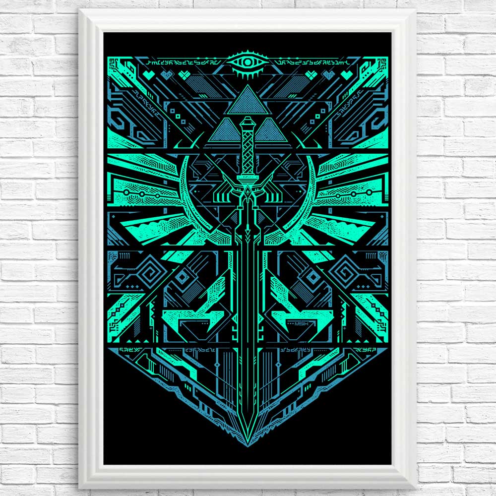 Stunning Cyber Z Hero Posters and Prints